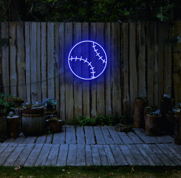 Neon Sports Baseball LED Neon Sign