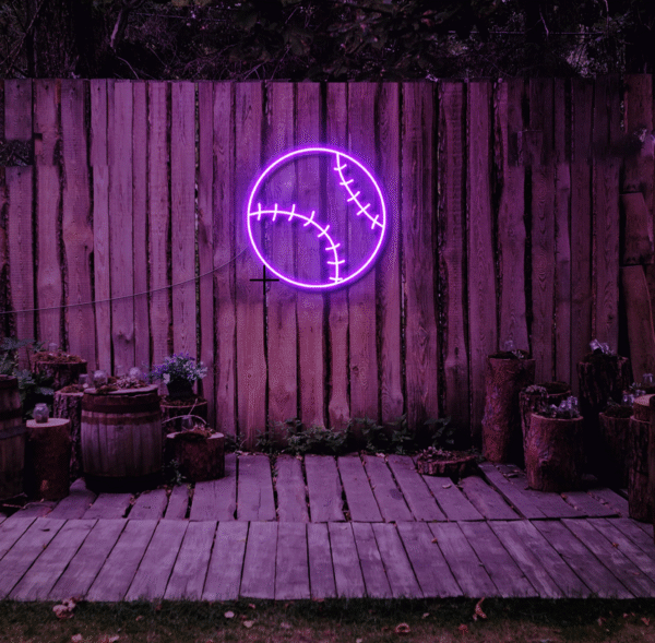 Sports Sign - Baseball Neon Sign - Image 3