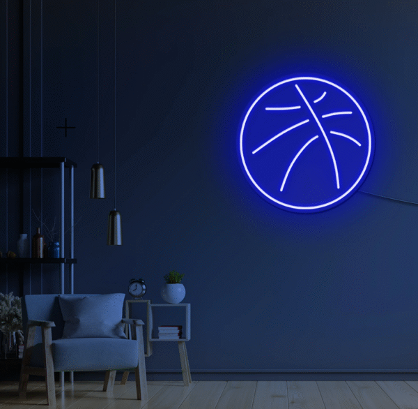 Neon Sports Basketball Neon Sign