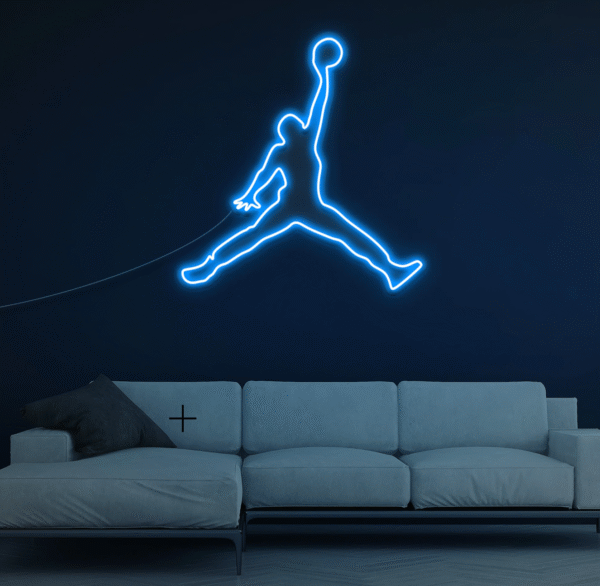Sports Sign - Jordan Jumpman Neon SIgn - Image 7
