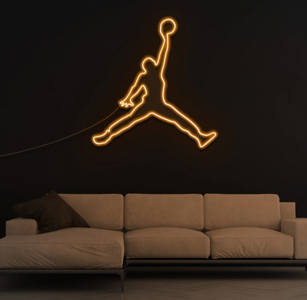 Sports Sign - Jordan Jumpman Neon SIgn - Image 5