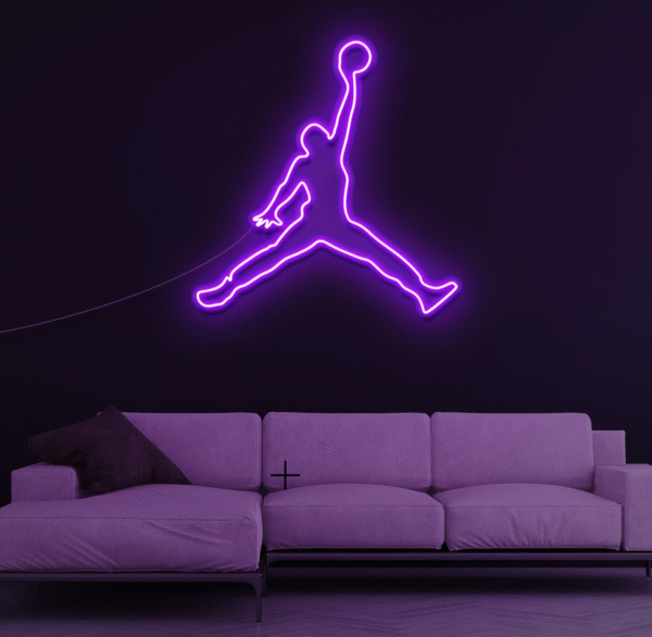Sports Sign - Jordan Jumpman Neon SIgn - Image 3