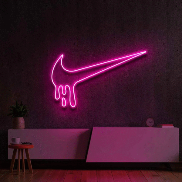 Sports Sign - Nike Drip Neon Sign - Image 3