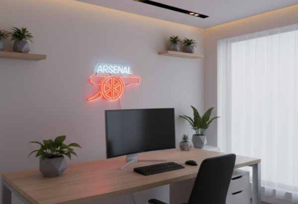 NeonSports London Arsenal Neon Sign - Image 5