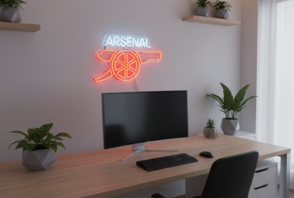 NeonSports London Arsenal Neon Sign - Image 6